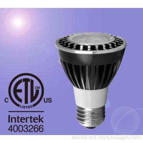 Dimmable CW Par 20 for livingroom lighting or LED Project Lighting